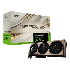 Unlock Ultimate Gaming Performance with MSI GeForce RTX 5070 12G INSPIRE 3X OC - 12 GB GDDR7 Graphics Card!